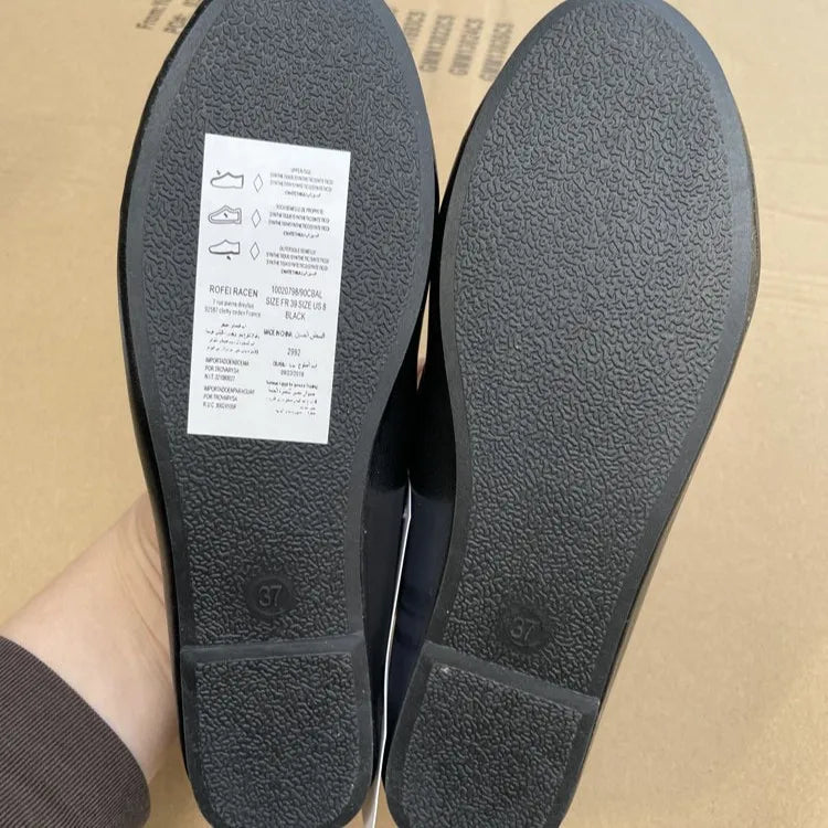 Women's Flats Shallow Work Shoes Soft Sole Non Slip Womens Casual Shoes Patent Leather Breathable Women Shoes Summer New Zapatos Viralgem Store