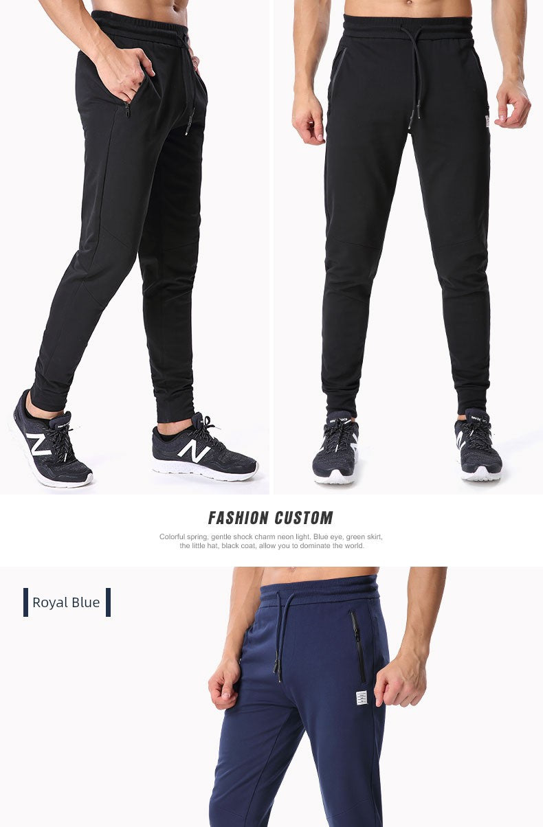 Thin Sports Trousers Men's Summer Running Pants New Arrival Men Skinny Pants Loose Breathable Casual Sweatpants
