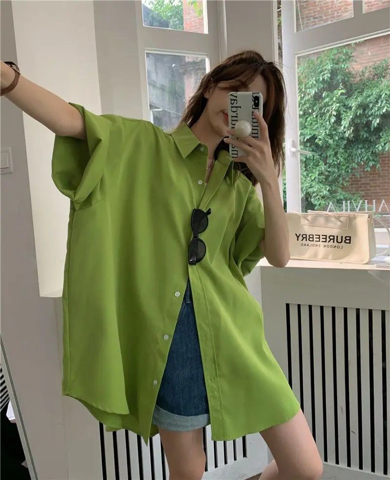 XEJ Elegant and Youth Woman Blouses Oversize Shirts Woman Summer Women's Clothing Spring 2022 Short Hand Shirt Youth Blouses