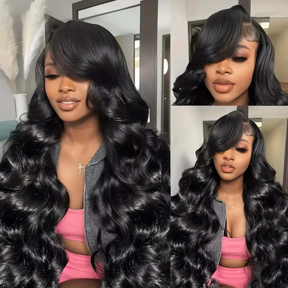38Inch Glueless Wigs Human Hair Body Wave 13x6 HD Lace Frontal Wig Pre Pluck 13x4 Brazilian Body Wave Lace Front Human Hair Wigs
