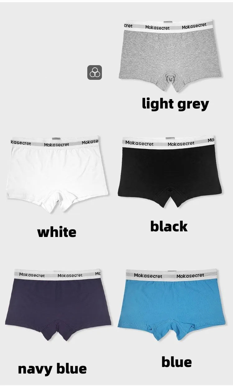 3pcs Popular Women's Cotton Boxer Underwear Ladies Comfort Safety Pants Solid Sexy Sports Female Hipster Boyshort Girl Panties Viralgem Store