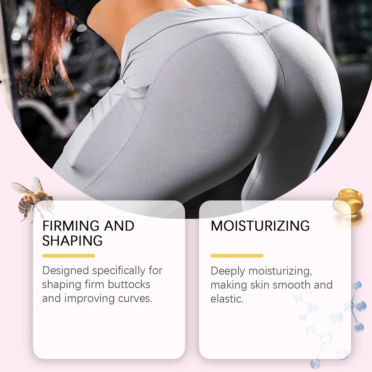 Tightening Hip Lifting Cream Increases Skin Elasticity Reduce Slack Prevent Skin Sagging Shaped Plump Buttocks Massage Lotion Viralgem Store