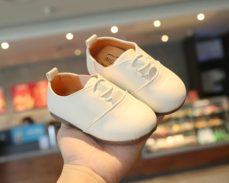 1-5 Years New Baby Shoes For Boy Leather Toddler Children Barefoot Shoes Soft Outdoor Kids Tennis Fashion Girls Sneakers
