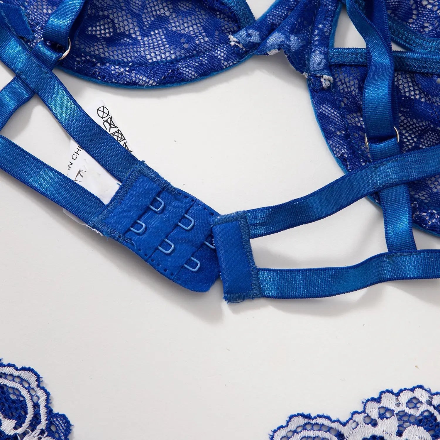 Toucheart Sexy Bra Set Contrast Color Lace Hollow Breathable Garter Hot Erotic Sexy Costumes Underwear Seamless Bra Thong Suit Viralgem Store