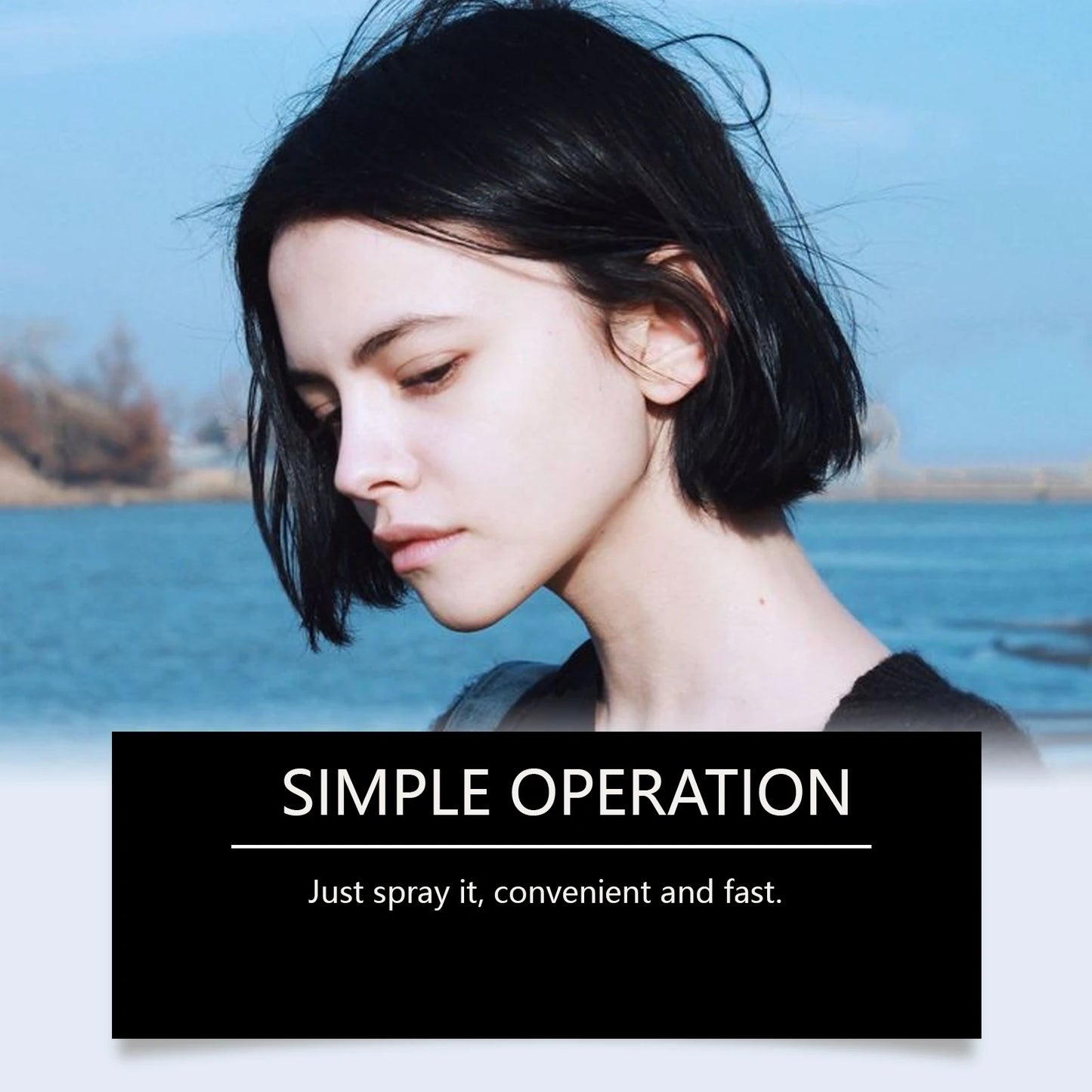 Temporary Hair Dye Spray Fast Remove White Grey Hair Back To Black Coloured Hairspray Travel Hair Dye Disposable Hair ColorSpray