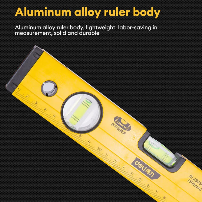 Spirit Level Magnetic Torpedo Level Tool with 3 Vials Aluminum Shockproof Bubble Level High Visibility Durable Measuring Leveler Viralgem Store