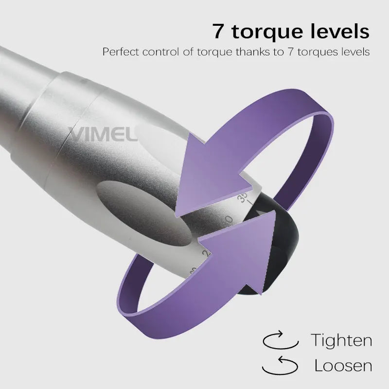 Universal Dental Implant Torque Wrench with 12 Driver Head Kit Hand Driver Screw Handpiece Dental Implant Tool Viralgem Store