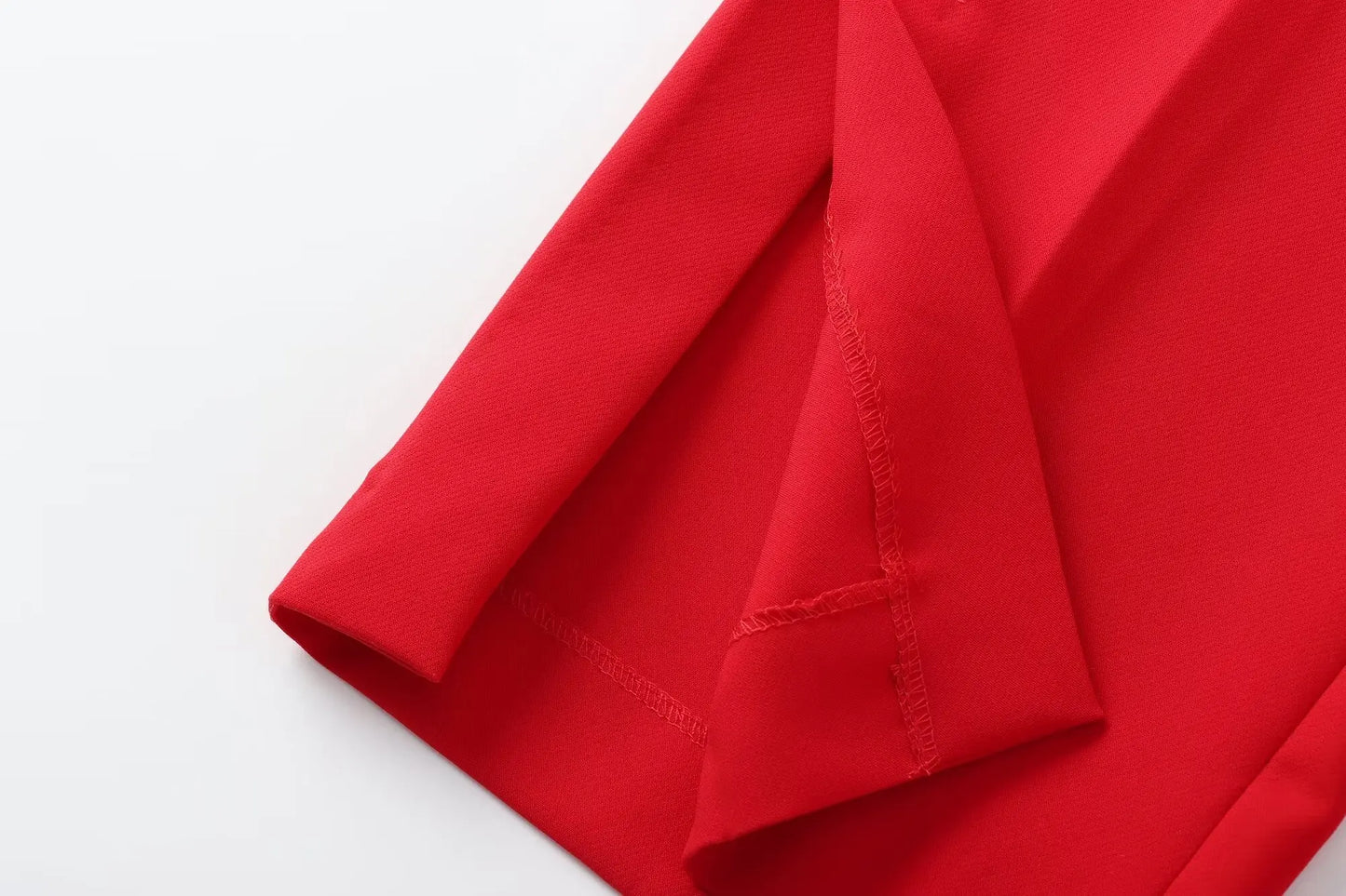 TRAFZA Women Fashion Suits Square Neck Sleeveless Double Breasted Waistcoat Top+Mid-Waist Slit Stralght Pants Female Summer Sets