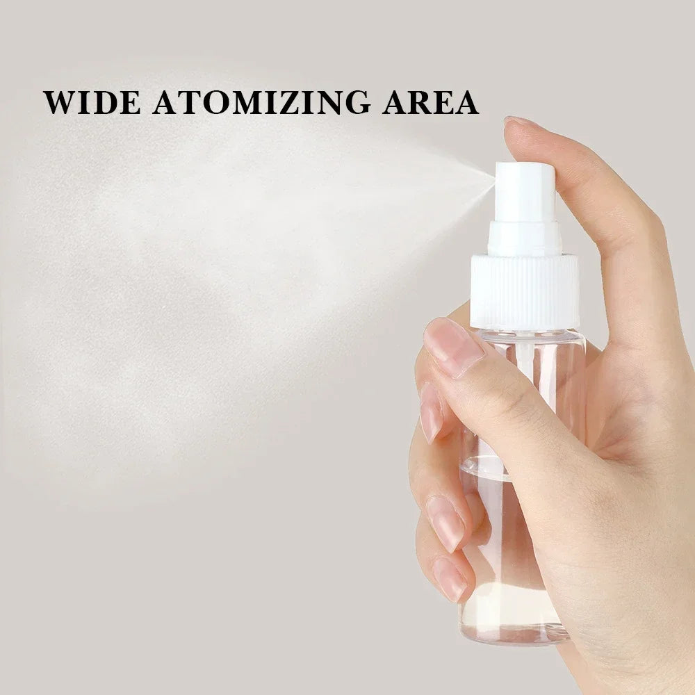 Travel Makeup Cosmetic Face Cream Pot Bottles Transparent Plastic Travel Accessories Empty Make Up Container Bottle