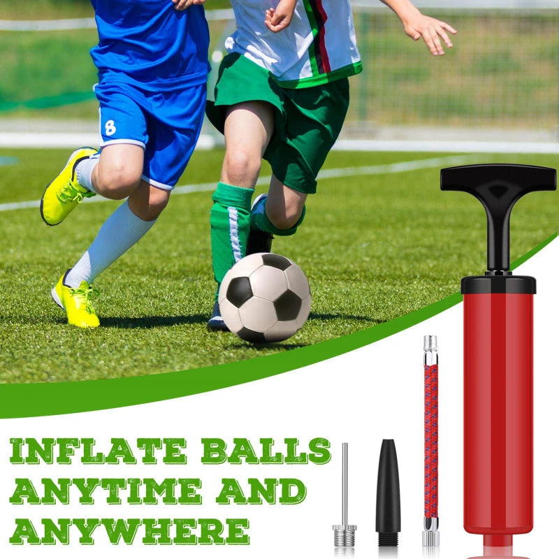 7/9pcs/set Flexible Hose Volleyball Football Basketball With Needle Hand Air Pump 8inch Durable Balloon Ball Inflator Portable Viralgem Store