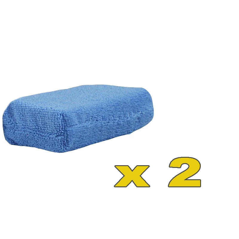 1/10Pcs Car Wax Applicator Pads Microfibre Polishing Sponges Soft Auto Detailing Waxing Sponge Cleaning Foam Car Paint Care Pad Viralgem Store