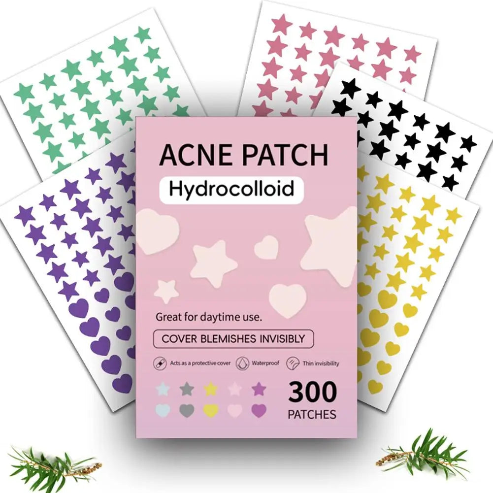 300/600pcs Invisible Acne Patch Reduce Pimples Blackheads Mild Non-irritating Concealer Face Spot Skin Care Tools Waterproof