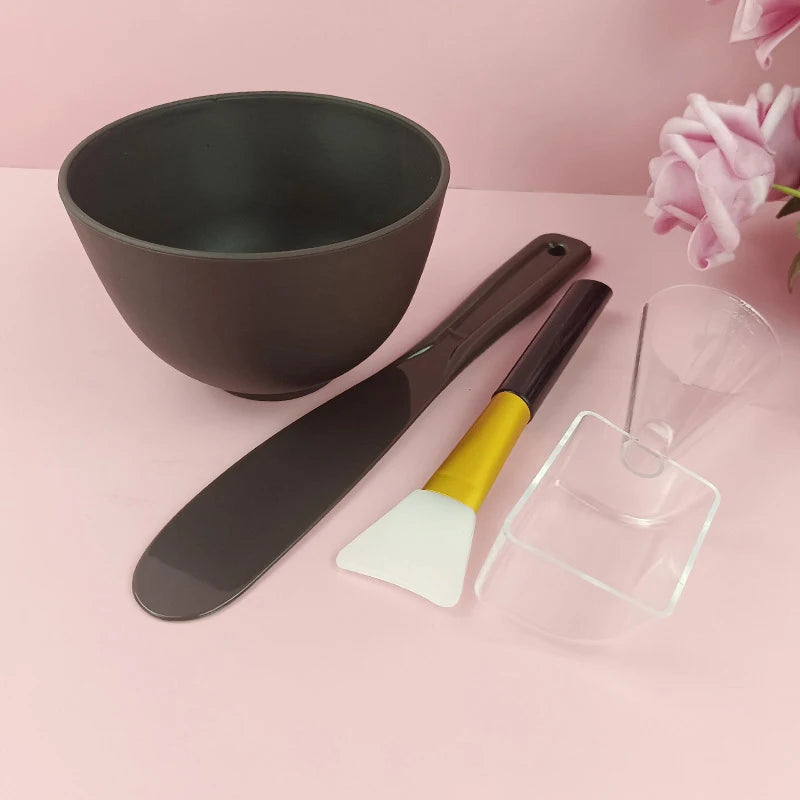 2/3/4/5Pcs Face Set For Mask Mixing Bowl Girls Facial Skin Care Tools Kit Women Beauty Supplies Makeup Viralgem Store