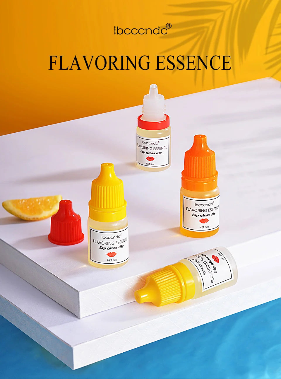 5ML Natural Flavor Chocolate Fruit Essence for Handmade Cosmetic Lip Gloss Lipgloss DIY Safe Fragrance Flavoring Essential