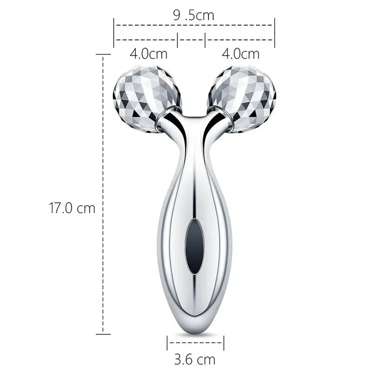 3D Roller Massager Facial Beauty Device For Muscle Lifting & Skin Care Manual Massager For Women Men Viralgem Store