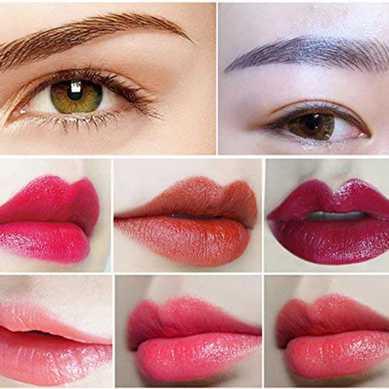 15ml Tattoo ink Pigment Color Paint Set Mix Permanent Makeup Microblading Eyebrow Lip Eyeliner SMP Beauty PMU Body Art Supplies