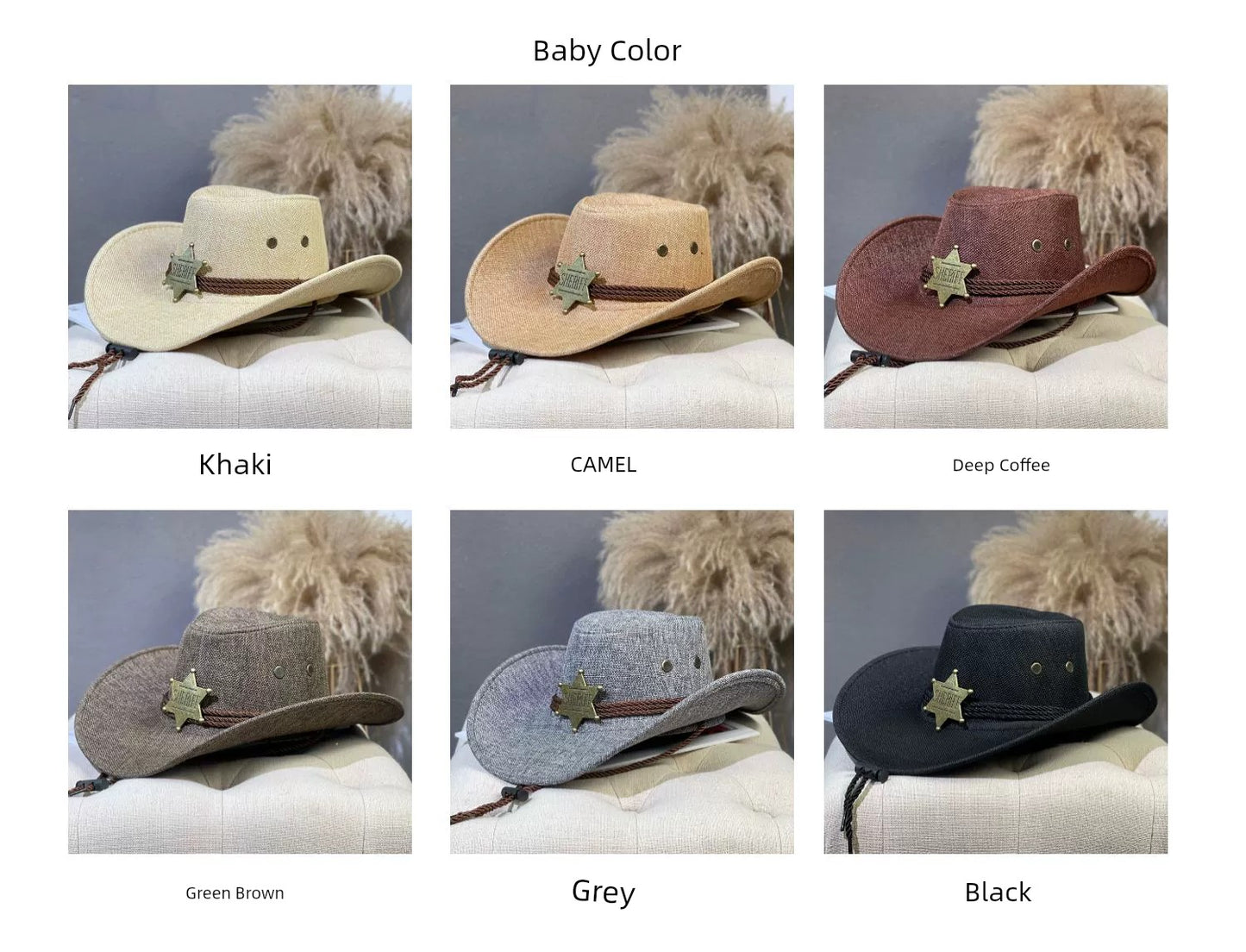 Straw Hat Western Sexy Retro Travel Photography Hat