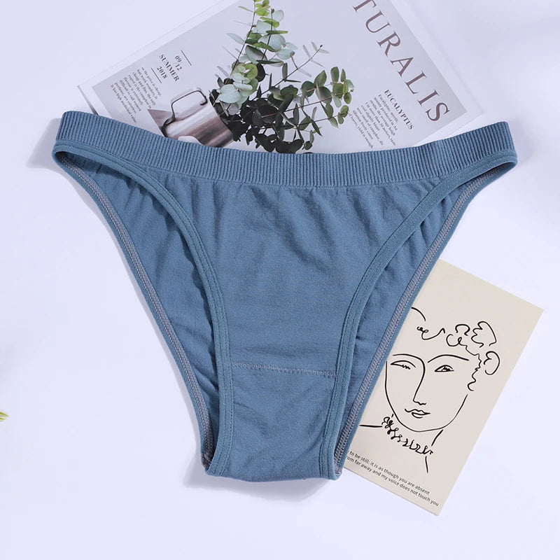 2PCS Women Panties Set Seamless Underwear Set Female Low Rise Briefs Underpants Sexy Lingerie Pantys 2022 Viralgem Store