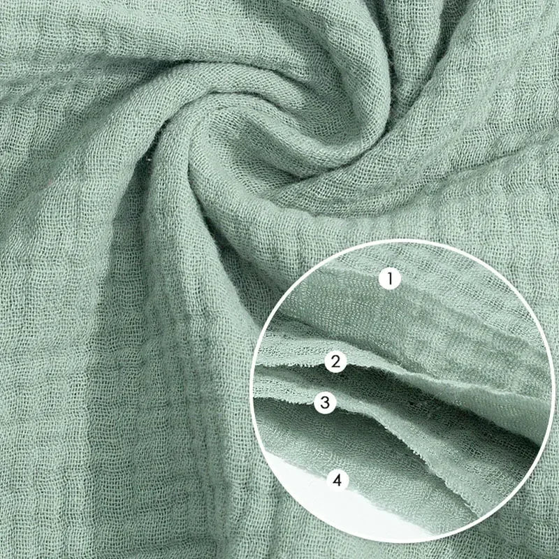 2/5pcs Baby Saliva Soft Absorbent Gauze Cotton Burp Cloth Kindergarten Handkerchief Newborn Washcloth Nursing Towel