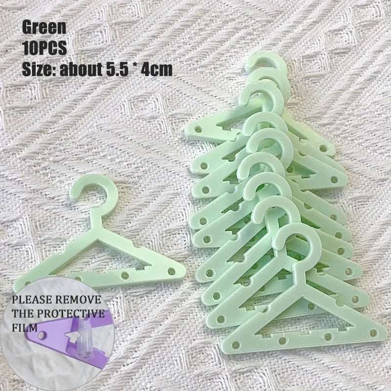 8pcs Hangers Earring Jewelry Hanger Display Stand Acrylic Organizer Creative Coat Hanger Shape Tabletop Ear Stud Jewelry Storage Viralgem Store