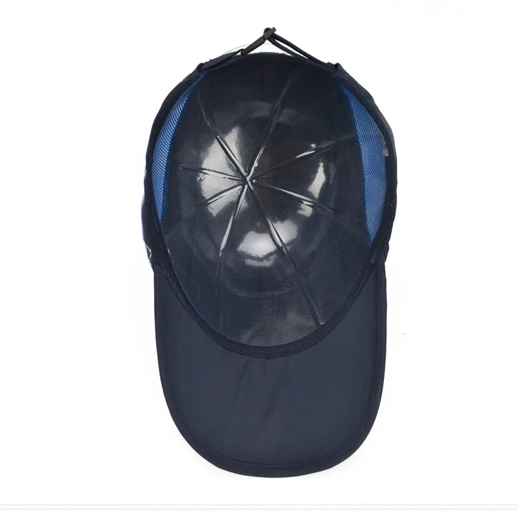 2024 New Men's Quick Drying Baseball Cap Korean Outdoor Sunscreen Visor Women's Athleisure Waterproof Mesh Cap Viralgem Store