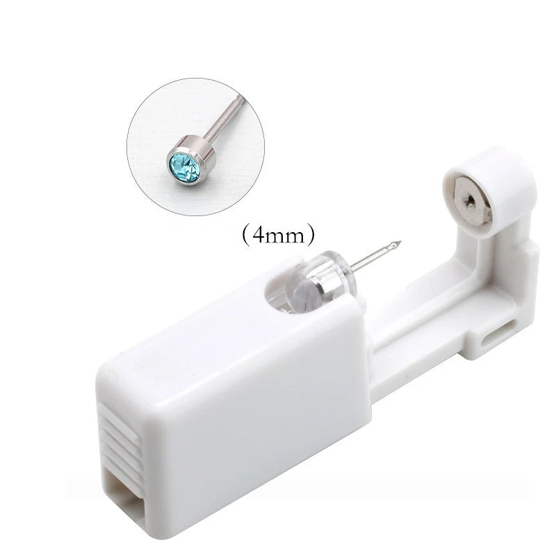 1PC Disposable Sterile Ear Piercing Unit Cartilage Tragus Helix Piercing Gun NO Pain Piercer Tool Machine Kit Stud Body Jewelry Viralgem Store