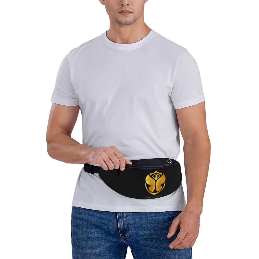 Tomorrowland Party Fanny Bag Customized Electronic Music Crossbody Waist Pack Women Men Traveling Phone Money Pouch Viralgem Store