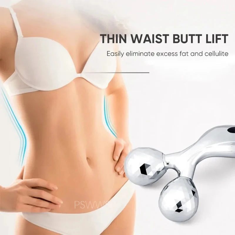 3D Roller Massager Facial Beauty Device For Muscle Lifting & Skin Care Manual Massager For Women Men Viralgem Store