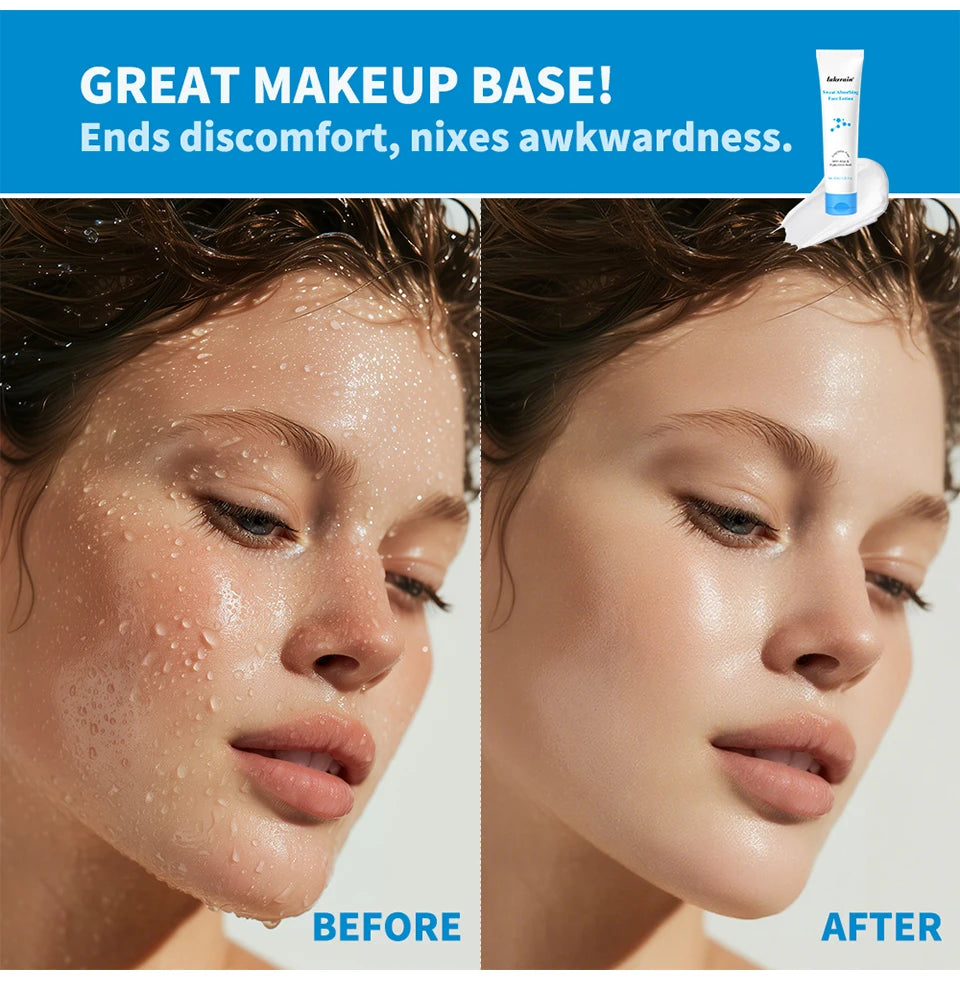 Sweat Absorbing Face Lotion Matte 40Ml Long - Lasting Sweat Control Absorbs Excess Oil Antioxidants Nourish Great Makeup Base Viralgem Store