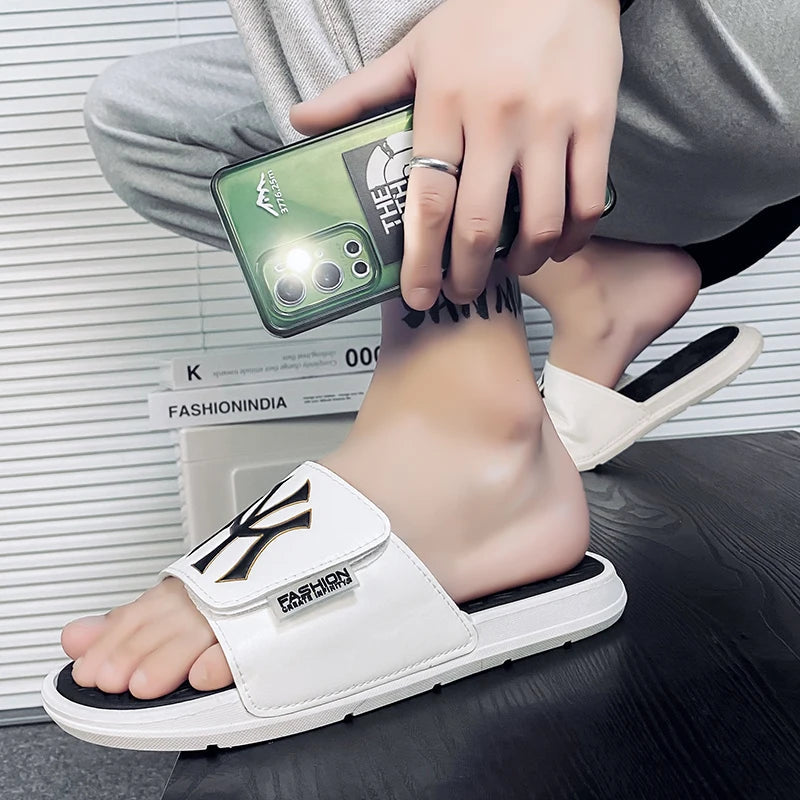 Women's Slippers Men Non-slip Slippers Summer Comfortable Beach Sandals Couple Thick Bottom Shoes Pillow Slippers 2023 Viralgem Store