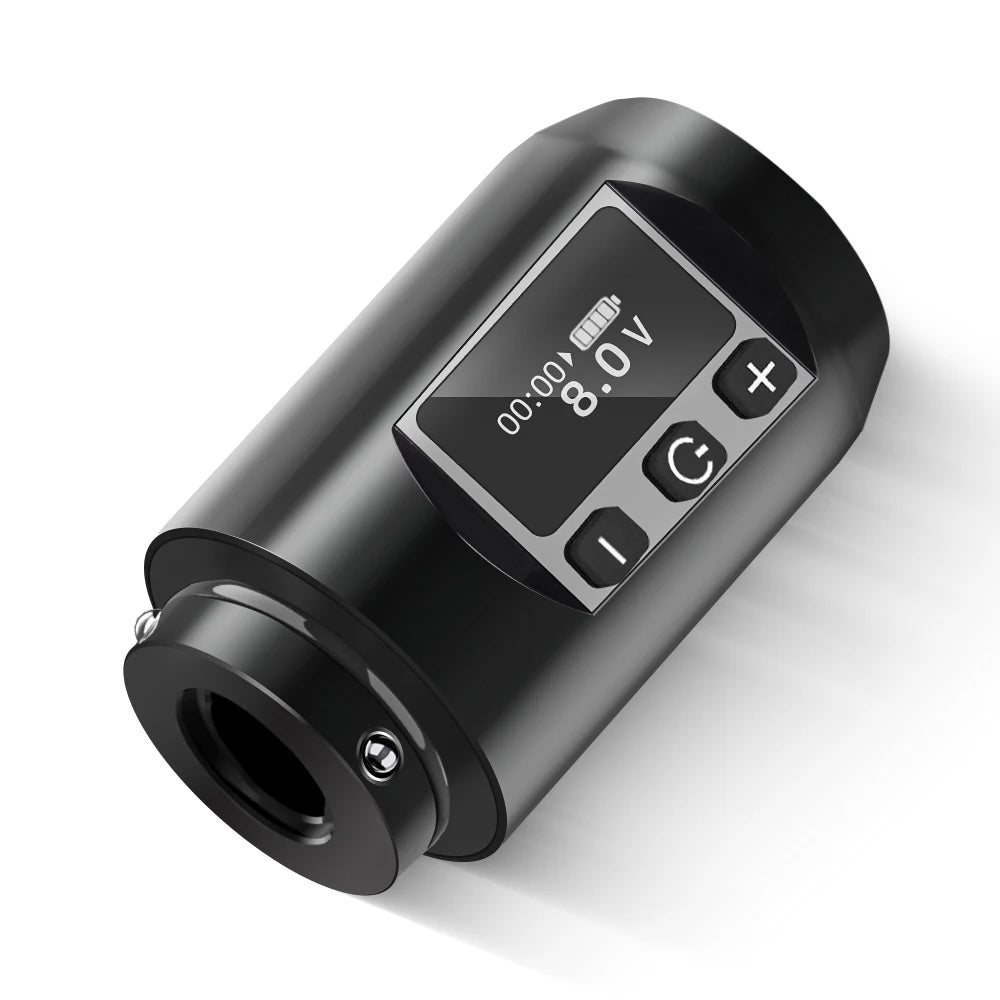 T-Rex Wireless Tattoo Machine Rotaty Battery Pen With Portable Power Pack 2400mAh LCD Digital Display For Body Art Makeup