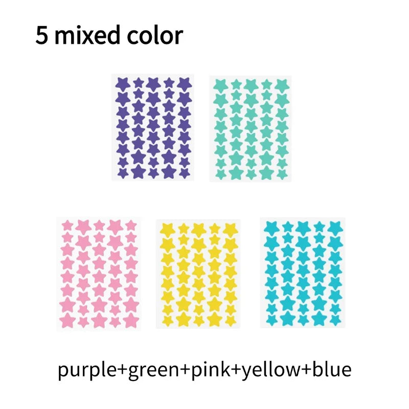 40-240PCS  Colorful Acne Pimple Patch Sticker Waterproof Removal Pimple Anti-Acne Hydrocolloid Patches Spot Marks Repair Sticker