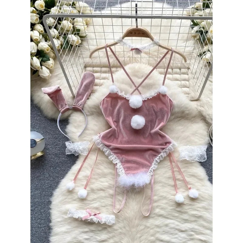 Tornova Sexy Uniform Lingerie Set Women's Underwear Sexy Lingerie Outfit Bra Sexy Set Lingerie Exotic Play Uniform Underwear Set