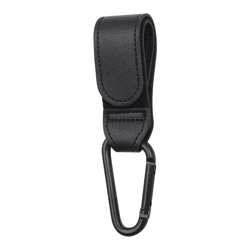 1/2pcs PU Leather Baby Stroller Hook for Pram Rotate 360 Degree Rotatable Cart Organizer Pram Hook Stroller Accessories