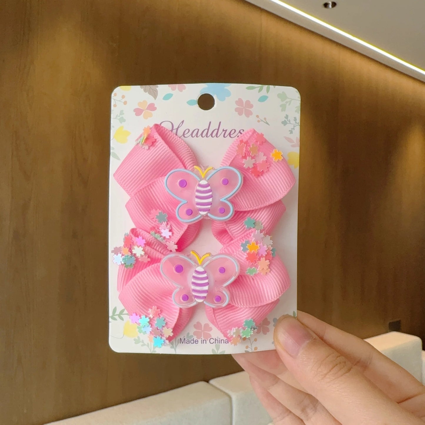 2Pcs/lot Baby Solid Hair Bows Hair Clips Ribbon bow Hairpin for Girl Cheer Bowknot Barrettes Children Headwear Hair Accessories Viralgem Store