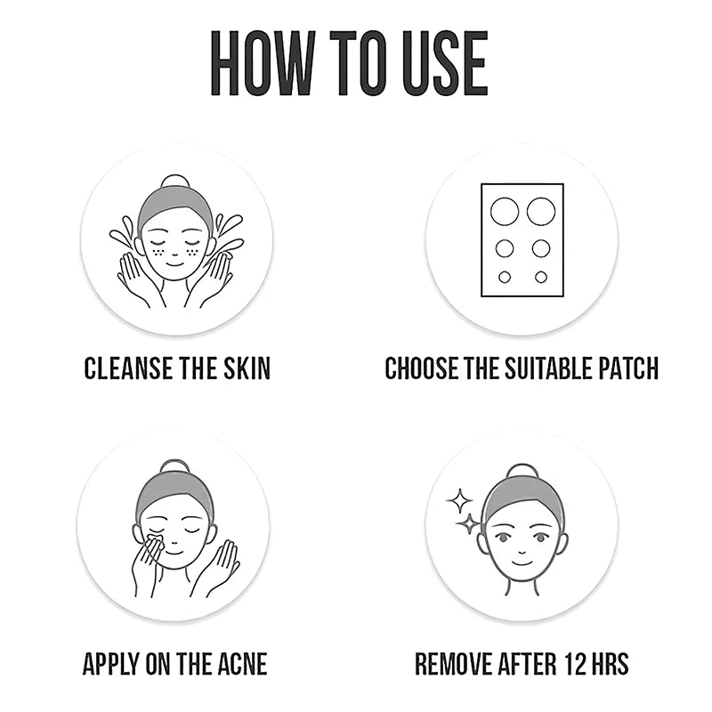 300/600/1200 PCS/SET Star Pimple Patch Acne Colorful Invisible Acne Removal Skin Care Stickers Concealer Face Spot Beauty Viralgem Store