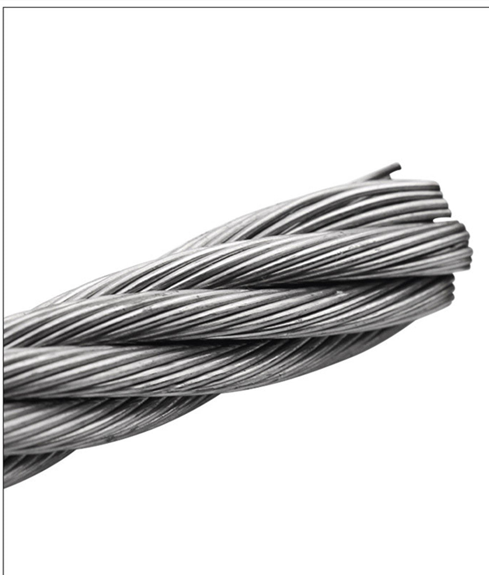 15/30m Cable Guardrail Ropes Awning Install Attachment Set Flexible Wire Soft Stainless Steel Hardware Universal Hoisting Rope