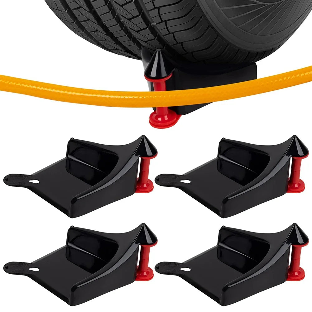 1pc Hose Slide Tire Wedge Car Wash Tube Anti-pinch Tools Car Hose Guides Wheel Prevent Car Detailing/Washing Tool Viralgem Store