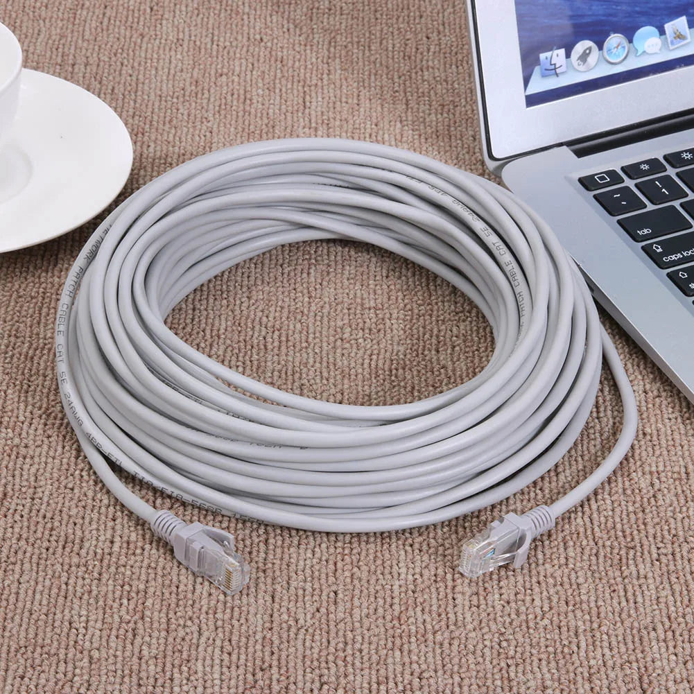 5M 10M 20M 30M Ethernet Cable High Speed RJ45 LAN Network Cable Router Computer Cable Internet Network Patch Cord for PC Router Viralgem Store