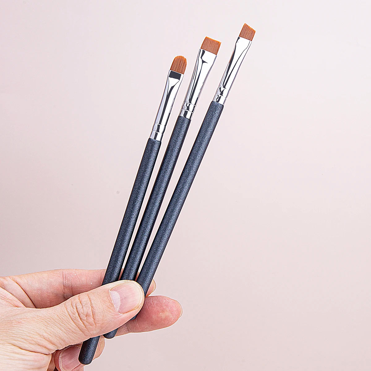 212 Flat Eyebrow Brush Ultrathin Eyebrow Makeup Brushes Flat Eyeliner Brush Thin Eye Liner Brow Contour Beauty Brush Tool
