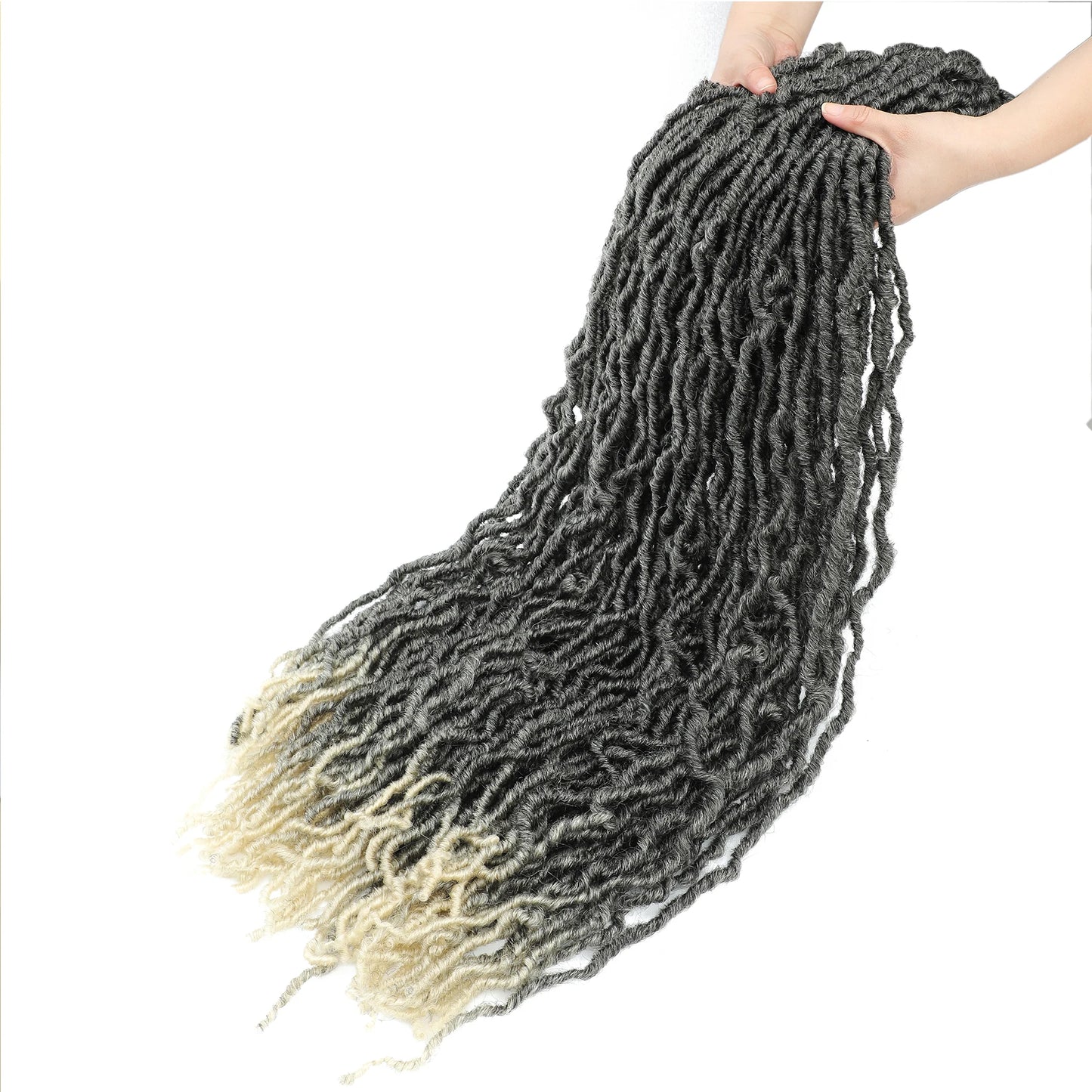 36 Inch Faux Locs Crochet Hair Extensions For Women Soft Locs Crochet Braids Faux Locs Dreadlocks Synthetic Hair Extensions