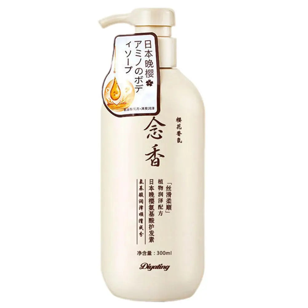 300ML Japanese Shampoo And Conditioner & Body Wash, Amino Acid Fragrant Japanese Shampoo, Japan Evening Shampoo Hair Care
