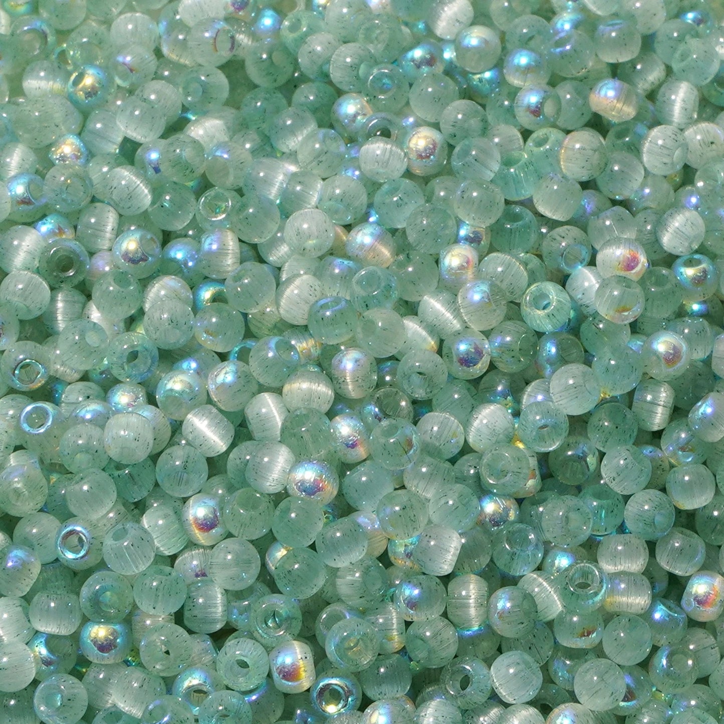 150 Cat Eye Glass Beads 4mm In Various Colors (blue, pink, yellow, green) For DIY Jewelry Making, Necklace Handicrafts, Bead Emb