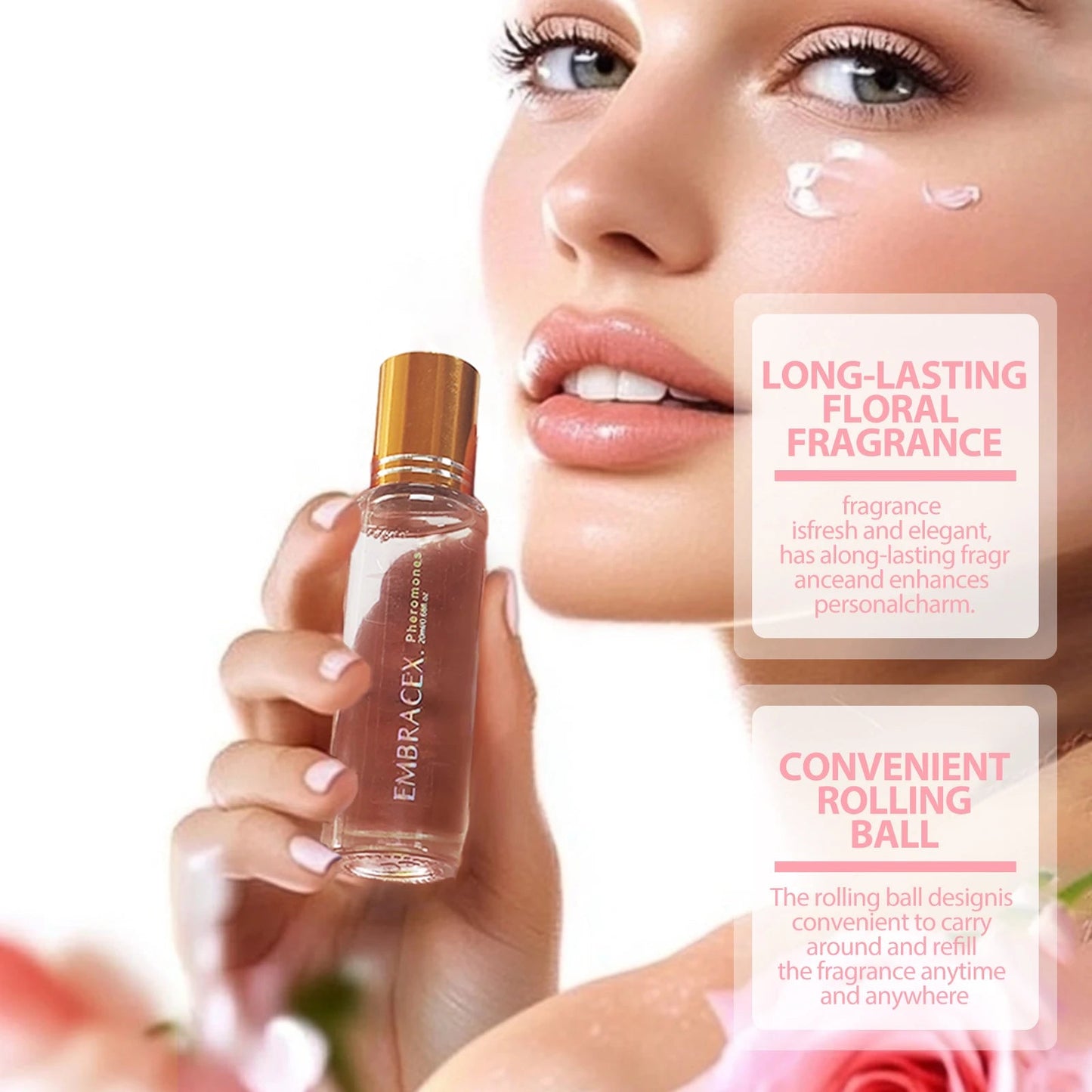 20ml Pheromone Perfumes Essential Oils Pheromone Perfume Women Oil Roll On Perfume Gifts Skincare Viralgem Store