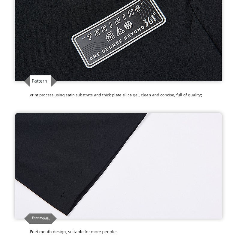 361-Degree Sports Pants Men's 2024 Summer New Arrival Fashion Lightweight Breathable 361 Men's Regular Plaid Sports Shorts