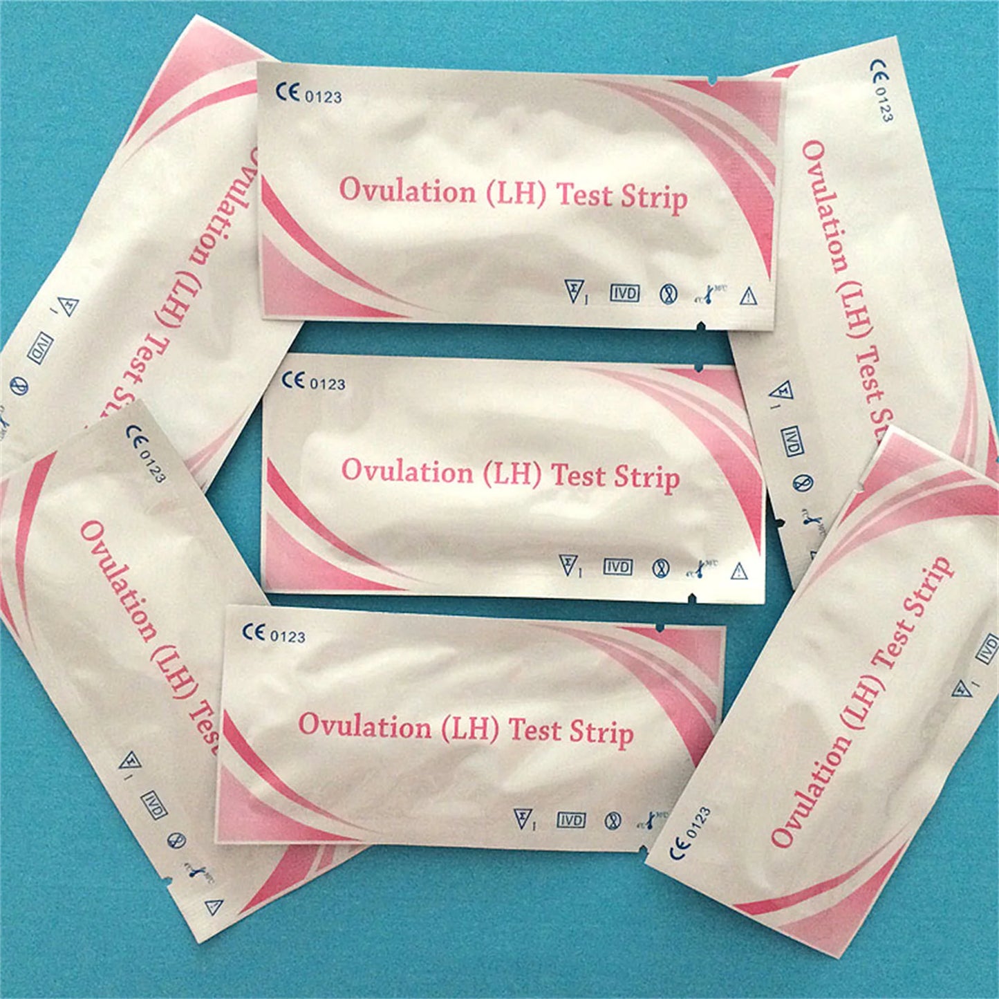 10/20/50pcs Ovulation Test Strips Clean Background & Clear Results LH Strips for Women Home Testing