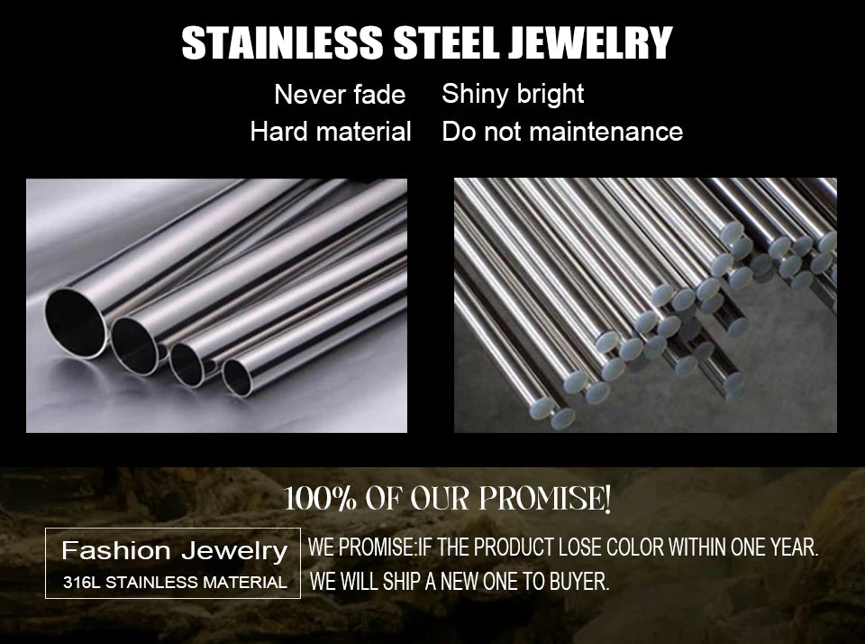 Vintage Punk 316L Stainless Steel Keys Pendant Necklaces For Men Women Hip Hop Biker Male Jewelry Gifts Dropshipping