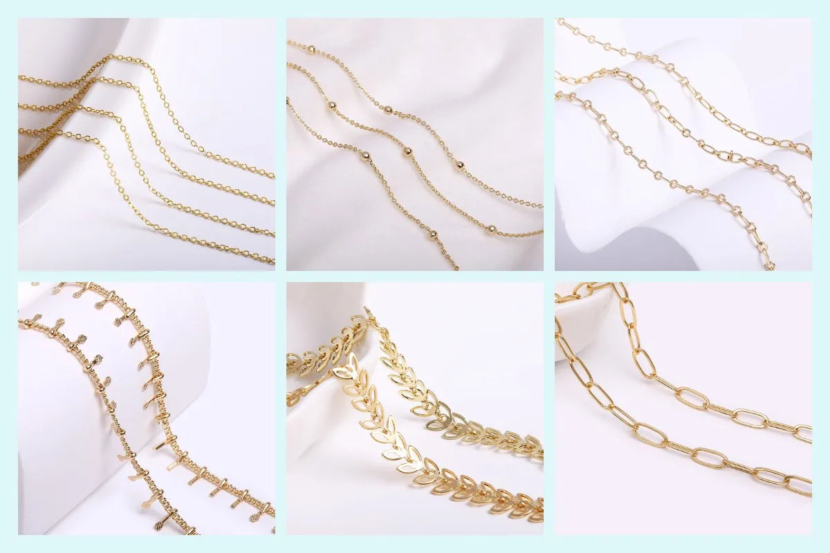 4/5.5MM Brass Cord Ends 18K Gold Plated Clam Shell Bead Tip Ball Chain Crimp Findings For DIY Beading Jewellery Making Supplies