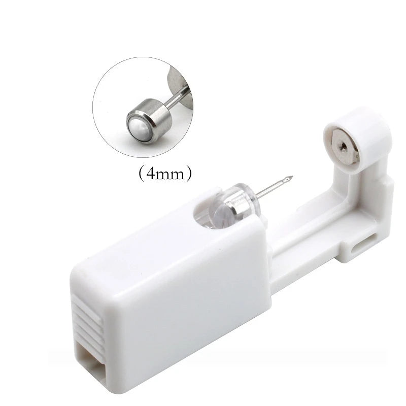 1PC Disposable Sterile Ear Piercing Unit Cartilage Tragus Helix Piercing Gun NO Pain Piercer Tool Machine Kit Stud Body Jewelry Viralgem Store