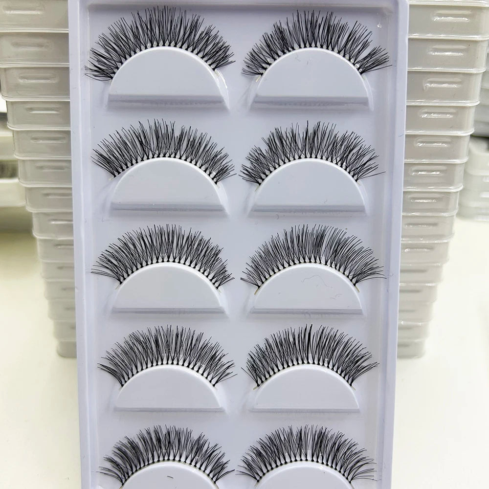 38 Style 5 Pairs Eyelash Natural 3D Mink False Eyelashes Makeup Fake Eye Lashes Faux Cils Make Up Beauty Tools Wholesale Viralgem Store
